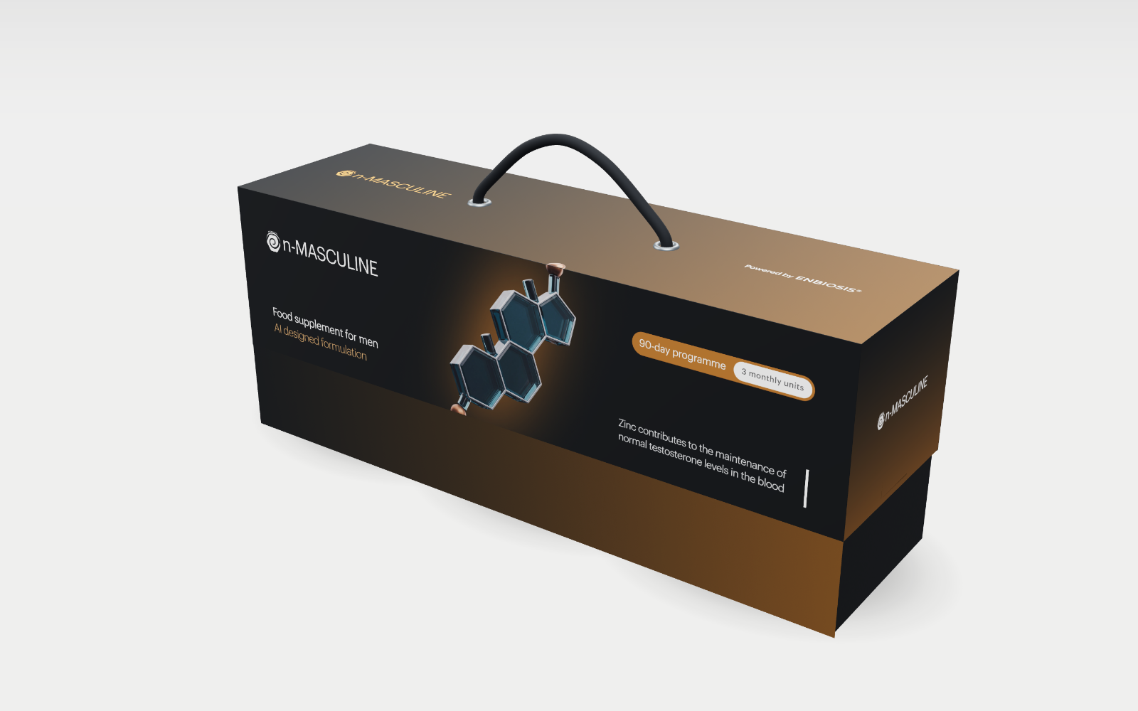en-MASCULINE supplement packaging